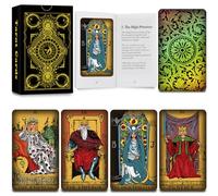 Smoostart Tarot en Inglés Holográfico con Guía de Tarot Completa