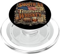 Smooth As Tennessee Whiskey - Bandera Estadounidense y barriles PopSockets PopGrip para MagSafe