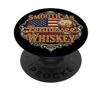 Smooth As Tennessee Whiskey - Vaso de Whisky PopSockets PopGrip Adhesivo