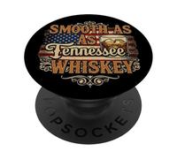 Smooth As Tennessee Whiskey - Vaso de Whisky PopSockets PopGrip Adhesivo