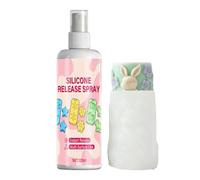 Smooth Casting Lubricant, Industrial Strength Release Mist, Effective with Silicone Molds, High Performance Resin Parting Fluid, Aerosol Bottle with Ergonomic Trigger, Workshop Supply for Concrete