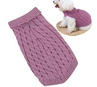 Smooth Dog Sweaters, Knitted Winter Pullover, Soft Lightweight Jacket, Cozy Pet Outfit Design, Warm Clothes for Small, Medium, Large, Puppy, Kitten, Indoor Outdoor