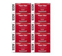 Smooth Economy Paper Clip, Steel Wire, Jumbo, Silver, 100/Box, 10 Boxes/Pack