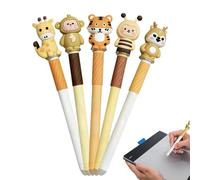 Smooth Gel Pens, Smudge Proof Ink Writing Set, 0.7mm Fine Tip Pens Quick Dry Stationery Supplies School Planner Scrapbook Kids Office Diary Craft Gift Set for Writing Drawing Note Taking