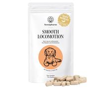 Smooth Locomotion - Pastillas articulares para perros para problemas de espalda y espalda, artrosis y dificultad para levantarse, apoyo natural para músculos y articulaciones, 90 pastillas Sensipharm