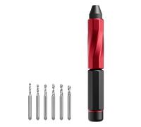 Smooth Operations - Taladro manual de mano con agarre de aluminio, perfecto para herramientas de perforación de precisión modelo aficionado