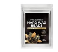 Smooth Wax Beads, Long-Lasting Hair Wax, 1.26x1.26x4.88 Inches Gentle Waxes with Easy Melt, Body Hair Remover, Waxing Beads with Skin-Friendly Formula, Hairs Removal Solution for Men and Women