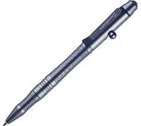 SMOOTHERPRO Bolígrafo Bolt Action de acero inoxidable, compatible con minas Pilot G2, para oficina, escuela, negocios, color gris (TG206)