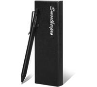 SMOOTHERPRO Bolígrafo de Acero Inoxidable Retráctil Color Negro