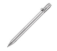 SMOOTHERPRO Bolígrafo de Titanio Compatible con Recambios Pilot G2 para EDC Firma Oficina Escuelal Negocio Color Natural (Ti142)