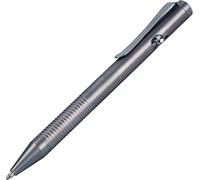 SMOOTHERPRO Bolígrafo Portátil EDC Bolt Action de Titanio Color Gris