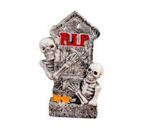 SmoothGain Figura de Halloween, Estatua de Resina, Adorno, Escultura Decorativa con Un Lindo Diseño, Fácil de Compactar para Estante O Mesa, Adecuada, Style B