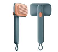 Smoothing Cat Brush, Pet Grooming Comb For Indoor Dogs, Adjustable Detangling Tool, Lanyard Design Brush For Long And Short Hair Pets, 9.8x4.33 Inches, ABS