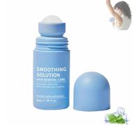 Smoothing Solution Ingrown Hair Nursing,After Shave Soothing Roll-On Serum,Ingrown Hair Serum Roll-On,Moisturizing and Soothing Skin Serum,Roller Ball Applicator for Tend Skin (1Pc)