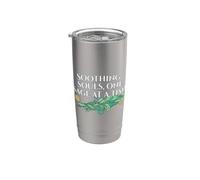 Smoothing Souls, una salvia a la vez, mancha bastones curativos Vaso térmico de acero inoxidable de doble pared