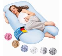 SMOOTHY® Almohada Embarazo en U 120x70 cm - Cojín Lactancia Hipoalergénico