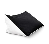 SMOOTHY Gusano de Biblioteca Almohada de Leer - Almohada de cuña ergonómica Almohada para el Cuello con microesferas