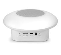 Smooz DISC - LÁMPARA DE SOBREMESA RGB RECARGABLE CON ALTAVOZ BLUETOOTH