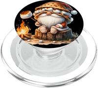 Smores GNOME Grandpa For Camping Lovers and Summer Vacation PopSockets PopGrip para MagSafe