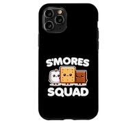 S'mores Squad Marshmallow Camping Group, linda comida divertida Carcasa para iPhone 11 Pro
