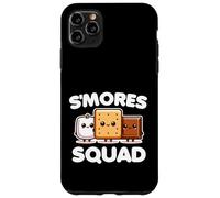 S'mores Squad Marshmallow Camping Group, linda comida divertida Carcasa para iPhone 11 Pro Max