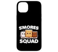 S'mores Squad Marshmallow Camping Group, linda comida divertida Carcasa para iPhone 14 Plus