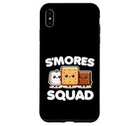 S'mores Squad Marshmallow Camping Group, linda comida divertida Carcasa para iPhone XS Max