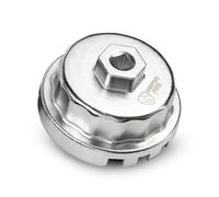 SMOTIVEPRO Llave de filtro de aceite de 64 mm de 14 cantos para Toyota/Lexus/Prius con motores de 2,5 L hasta 5,7 L, para una fácil liberación del filtro