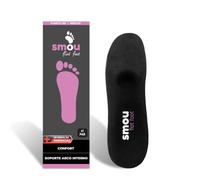 SMOU Flat Foot Plantillas Pies Planos, Pronación y Soporte del Arco Plantar | Plantillas ortopédicas con base rígida que sostiene el arco caído, estabiliza el pie y favorece una pisada más alineada