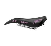SMP SPM Selle Glider Lady - Sillín de Bicicleta para Mujer, Negro, 266 x 136 mm