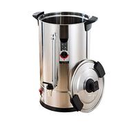 SmPinnaA Caldera para agua caliente para catering con indicador de nivel de agua, urna para catering comercial de acero inoxidable, alta e transferencia de calor y P