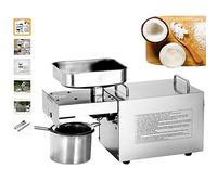 SmPinnaA Prensa de aceite automática Extractor de aceite de nueces caliente fría prensa de acero inoxidable Prensa eléctrica para aceite de semilla de alta extracción para aceitunas COC