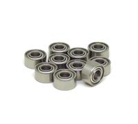 SMR52-ZZ 2x5x2,5 SMR52ZZ Micro rodamientos de acero inoxidable MR52 SMR52 L520ZZ rodamiento 2 * 5 * 2,5 rodamiento de carrete 10 Uds(SMR117Z 7x11x3mm)