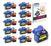 Smraza - Módulo ultrasónico HC-SR04 de 5 Unidades con 2 Soportes de Montaje de Dibujos Animados para Arduino UNO Mega R3 Mega2560 Duemilanove Nano Robot XBee ZigBee Sg90 Micro Servo Motor Kit