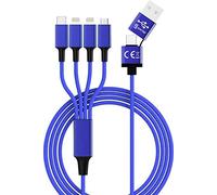 Smrter Cable de carga USB USB-A, conector USB-C®, conector USB Micro-B 3.0, conector Lightning de Apple, Apple Lightning S