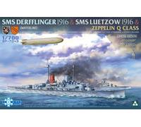 SMS DERFFLINGER 1916 & SMS LUETZOW 1916 & ZEPPELIN Q CLASS (LIMITED EDITION)