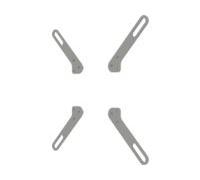 SMS FS L Adapter 200x100/200x200 Smart Media Solutions, FS010110 (Smart Media Solutions FS010110, Silver, 15 kg, 200 x 100,200 x 200 mm, 1 pc(s))