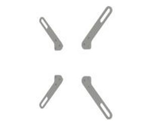 SMS FS L Adapter 200x100/200x200 Smart Media Solutions, FS010110 (Smart Media Solutions FS010110, Silver, 15 kg, 200 x 100,200 x 200 mm, 1 pc(s))