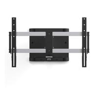 SMS ICON 3D Soporte de pared para TV grande, giratorio, plata/negro