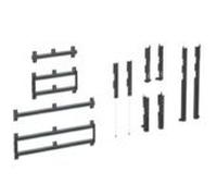 Sparepart: SMS LFD Mod Vert Bars Smart Media Solutions, PW030004 (Smart Media Solutions PW030004, 200 kg, 116.8 cm (46), 2.29 m (90), Anthracite,Grey)