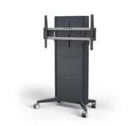 SMS Presence Mobile - carro motorizado ajustable en altura - Actualización 2021 - hasta 84" | máx. VESA 1000x600 | carga 150kg | gris oscuro