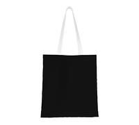 SMSJTMWHN Bolsa de lona con estampado «Happy Fathers Day To The Best Dad» reutilizable para la compra de comestibles, bolsa de hombro para libros, regalos
