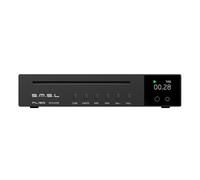SMSL PL150 - Reproductor de CD CS43198 de alta potencia, chip decodificador estándar y mini CD, con auriculares RCA/3,5 mm y 4,4 mm, salida óptica/coaxial, para vehículo/portátil/TV/PC, amplificador