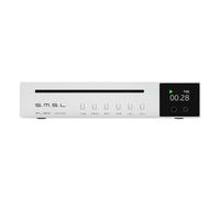 SMSL PL150 - Reproductor de CD de alta fidelidad con decodificación DSD512, función USB DAC, ideal para cine en casa y audiófilos (plateado)