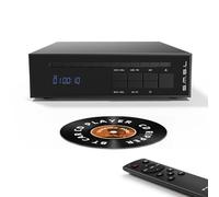 SMSL PL20 Reproductor de CD HiFi para Casa, con Función de Ripping de CD, Bluetooth para Auto, 2 chips CS43131, Entrada USB/Bluetooth, Salidas RCA/BT/3,5 mm/4,4 mm Balanceada/Óptica Digital/Coaxial