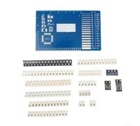 SMT PCB Electronics DIY Kit con zonas de práctica de soldadura y circuito LED funcional para el desarrollo de habilidades de componentes de montaje