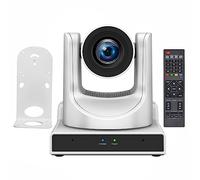 SMTAV Cámara PTZ, cámara PTZ 20X NDI con seguimiento AI y salidas de transmisión HDMI/SDI/USB3.0/IP para iglesia, conferencia, eventos, enseñanza