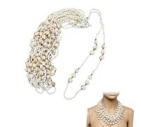 SMTCM 12 pulseras de conchas, cadena para el pie, pulsera de playa, joyas de verano, joyas de verano para fiestas, viajes a la playa y actividades al aire libre