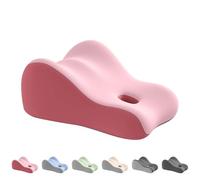 SMTSEC Almohada para Glúteos En Pareja, Cómoda Almohada De Espuma Viscoelástica, Almohada De Cama para Intimidad, Almohada Ergonómica De Soporte Lumbar para Parejas,Pink-49×40×23cm