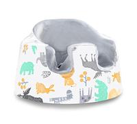 SMTTW Funda de asiento compatible con asiento Bumbo, cubierta de asiento transpirable de verano para bebé niño niña (animales grises)